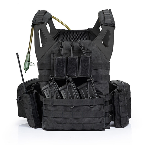 Black Elite Tactical Strike Force Plate Carrier - Best Tactical Vests 2021