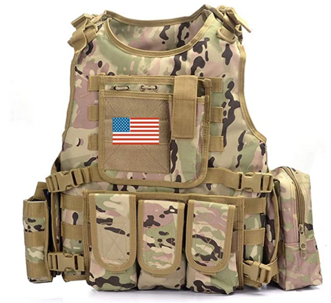 MULTICAM Modern Elite Tactical Vest - Best Tactical Vests 2021