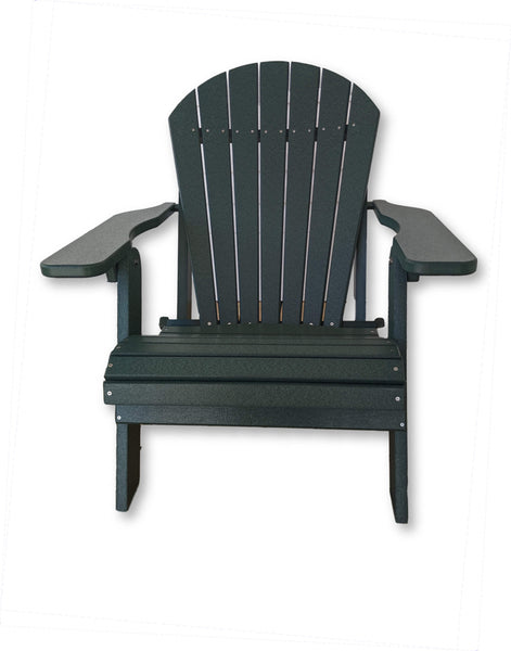 Evergreen Folding Adirondack Chair Zero Maintenance