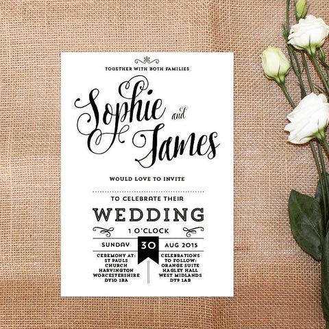 Wedding Stationery Halesowen West Midlands EivisSa Kind Designs