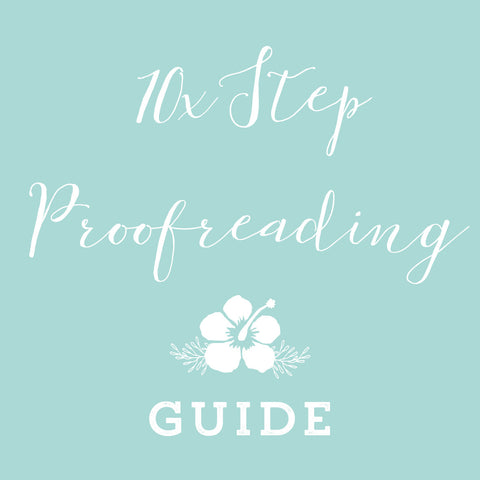 Proofreading guide