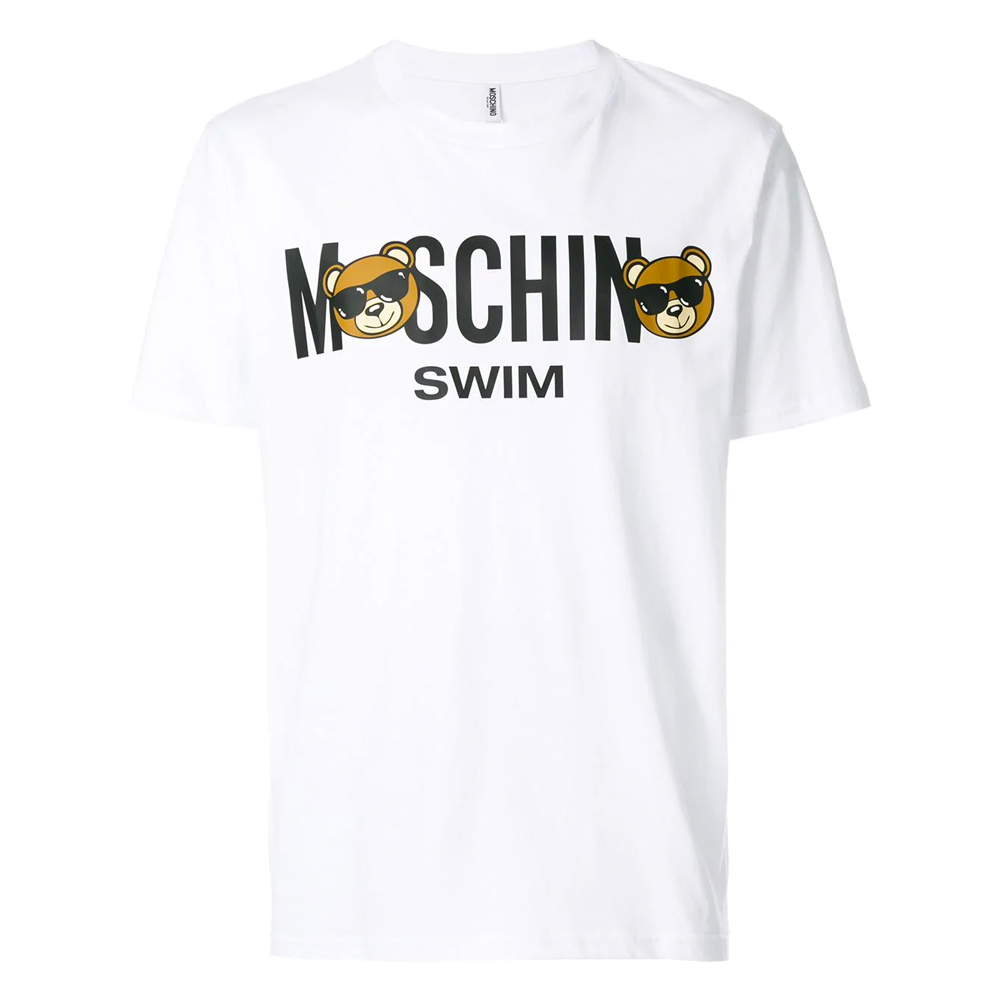 moschino swim men's t shirt
