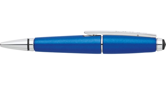 NITRO BLUE S/B Edge Stylish Rollerball Gel Ink Pen Capless Gel Ink Pen Tech 