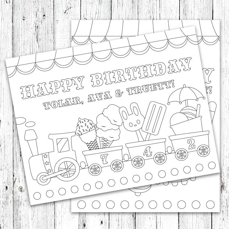 ice cream parlor coloring pages - photo #47