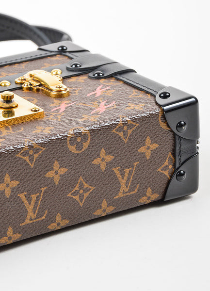 Louis Vuitton Brown Canvas Petite Malle Mini Trunk Bag – Luxury Garage Sale