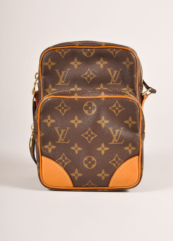 Louis Vuitton | Brown Monogram Canvas &quot;Amazone&quot; Crossbody Messenger Bag – Luxury Garage Sale