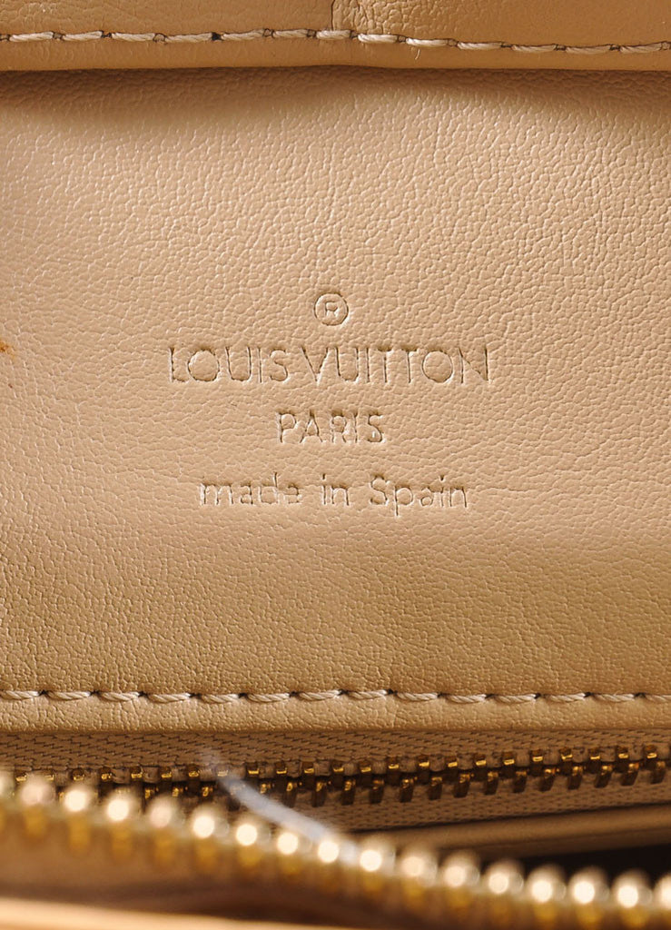 Louis Vuitton | Louis Vuitton Cream Monogram Vernis &quot;Houston&quot; Tote Bag – Luxury Garage Sale