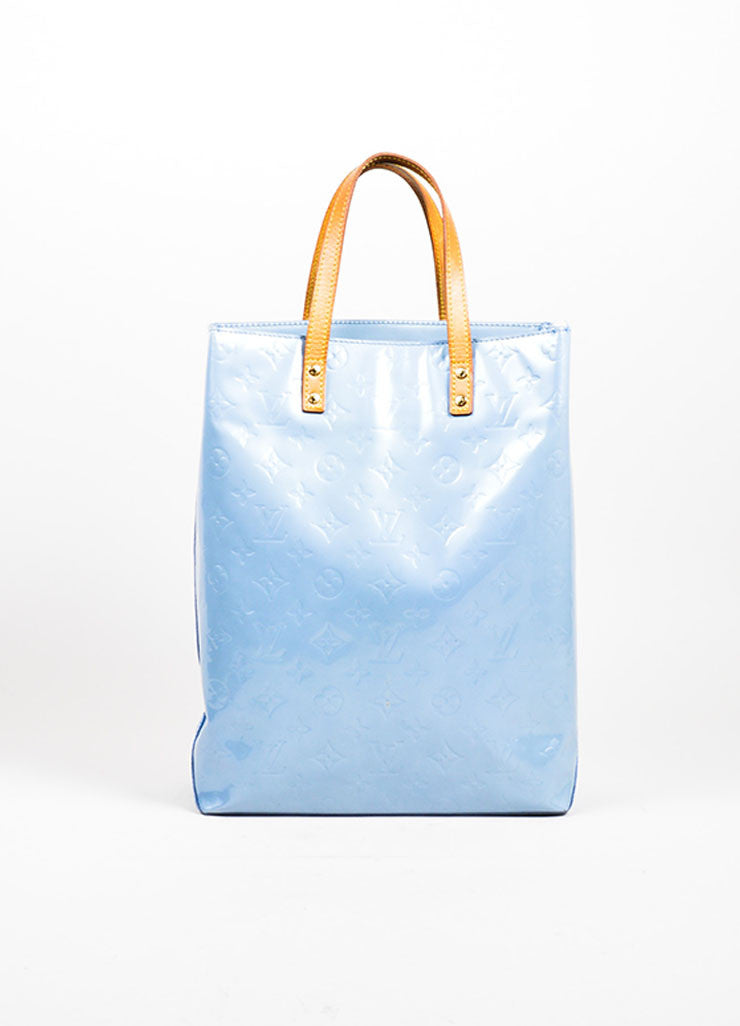 Pale Blue Louis Vuitton Monogram Vernis