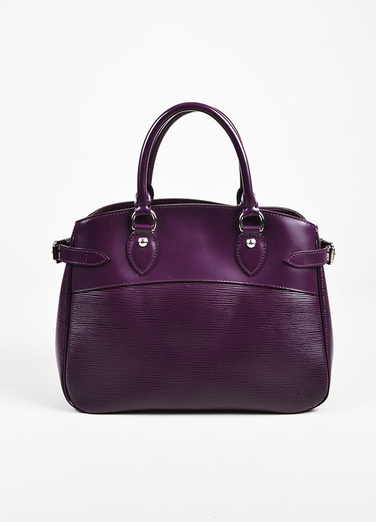 Louis Vuitton | Louis Vuitton Eggplant Purple Epi Leather &quot;Passy PM&quot; Tote Bag – Luxury Garage Sale