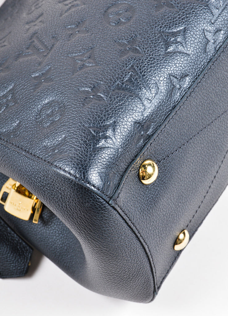 Louis Vuitton | Louis Vuitton Black Empreinte Leather Montaigne MM Bag – Luxury Garage Sale