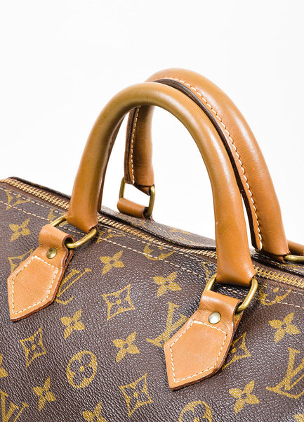 Brown Louis Vuitton x French Company &quot;Speedy 30&quot; Bag – Luxury Garage Sale