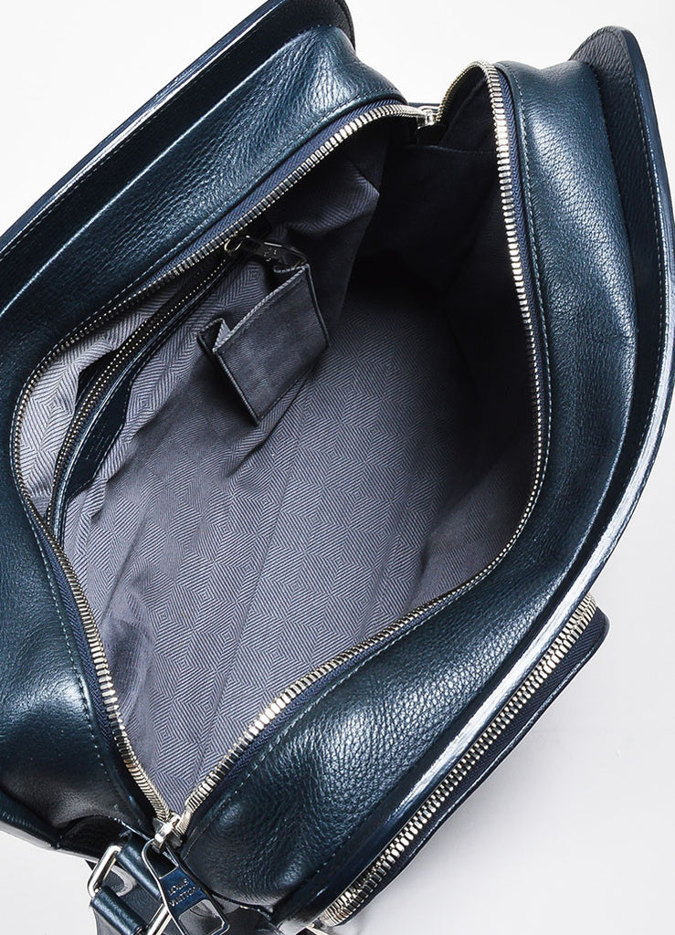 Louis Vuitton | Men&#39;s Louis Vuitton Navy Blue Leather &quot;Naxos&quot; Messenger Bag – Luxury Garage Sale