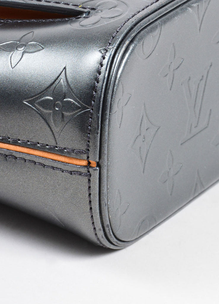 Louis Vuitton | Black Matte Leather Louis Vuitton Embossed Allston Bag – Luxury Garage Sale