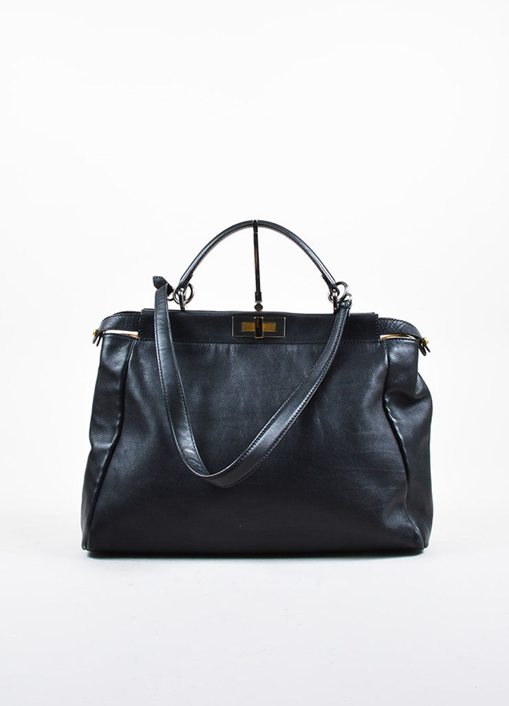 Fendi Black Leather