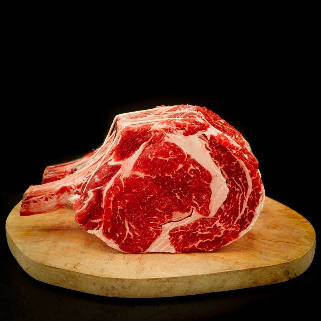 Bone In Frenched Rib Roast Usda Prime Farmingdale Meat Market 2735