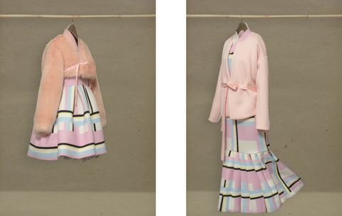 Modern traditional hanbok korean fashion style design jeogori baji dress women men