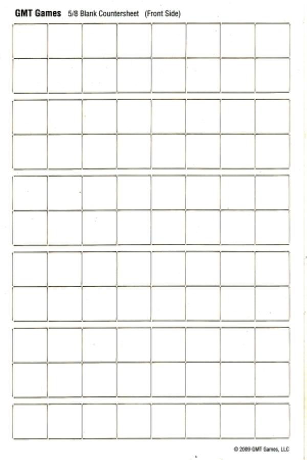 Blank Counter Sheet 58 Inch White And Board Game And Board Game Bliss