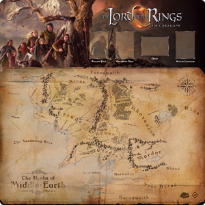 The Lord Of The Rings The Card Game Playmats Fellowship 1 4