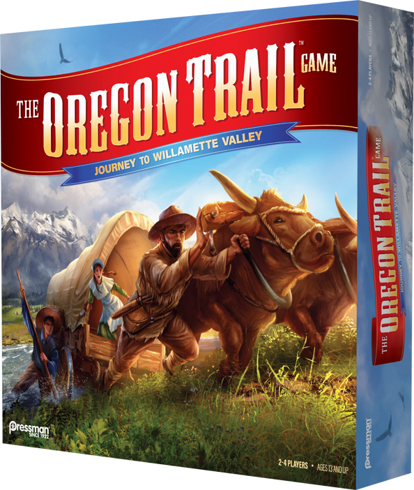 Pressman The Oregon Trail Journey to Willamette Valley Game for sale online