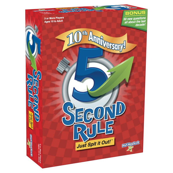 5 Second Rule Anniversary Edition