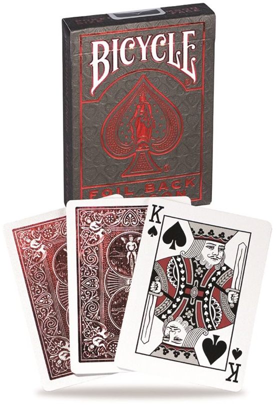 Bicycle Playing Cards - Metalluxe Red