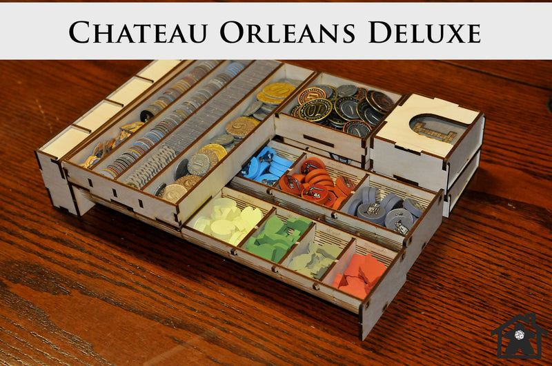 Meeple Realty - Chateau Orleans Deluxe (compatible with ORLEANS: DELUXE™ )