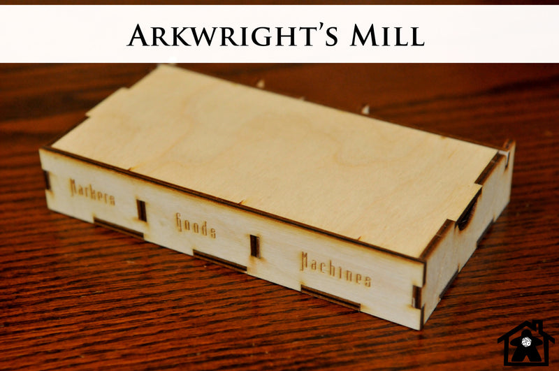 Meeple Realty - Arkwright's Mill (Compatible with ARKWRIGHT™)