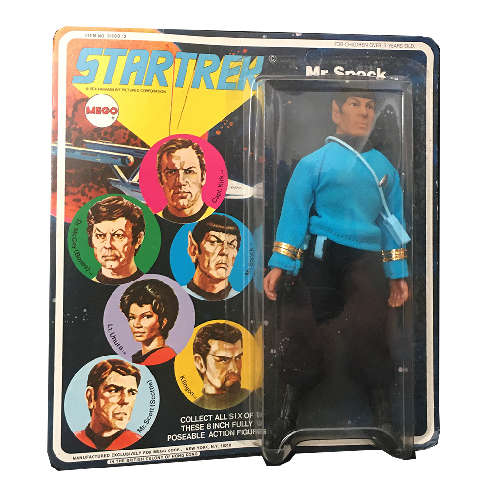 vintage captain kirk action figure