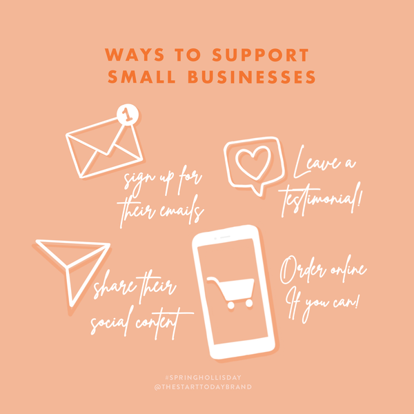How to Support Small Business - StartToday.com