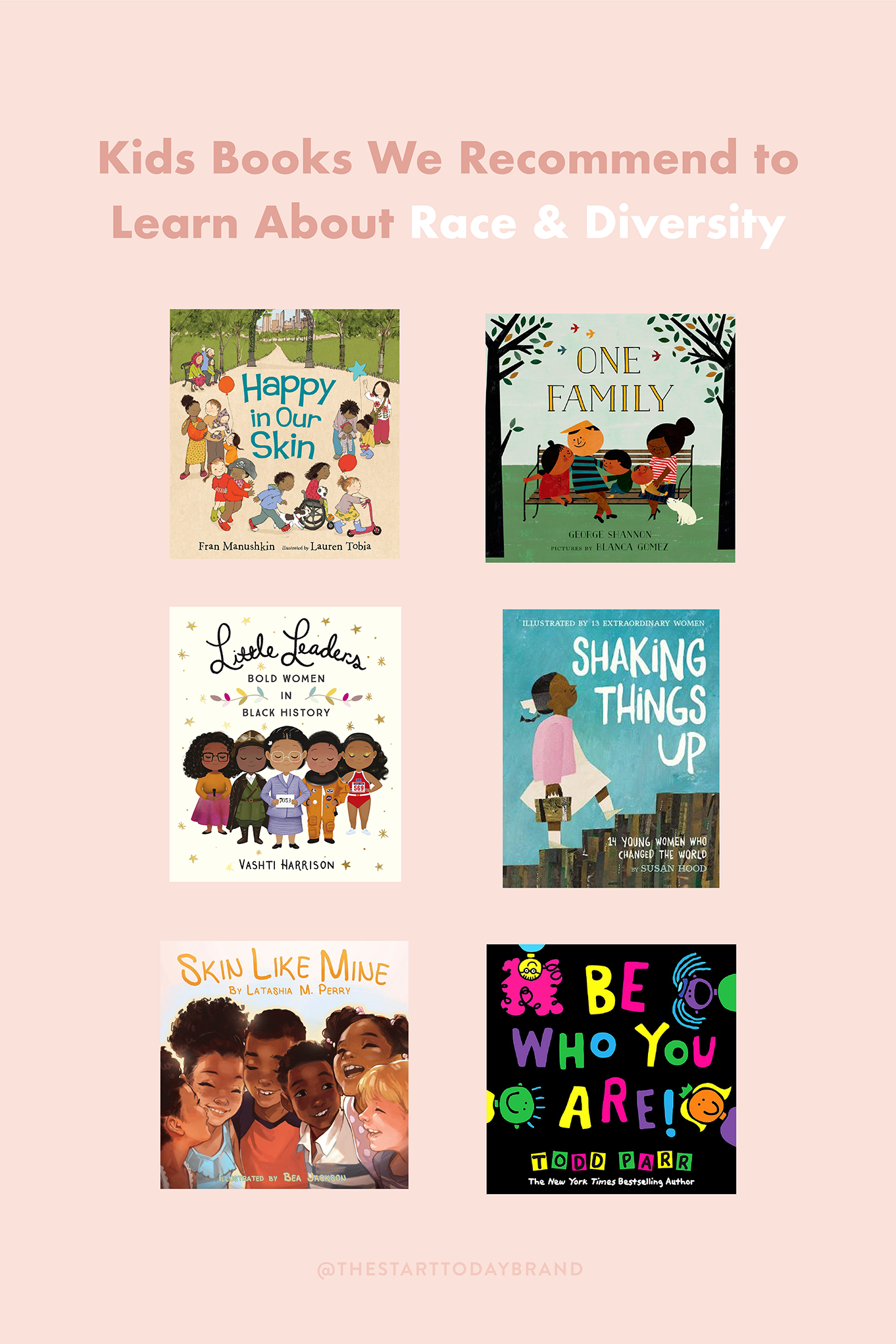 7 Kids Books to Learn About Race & Diversity - StartToday.com