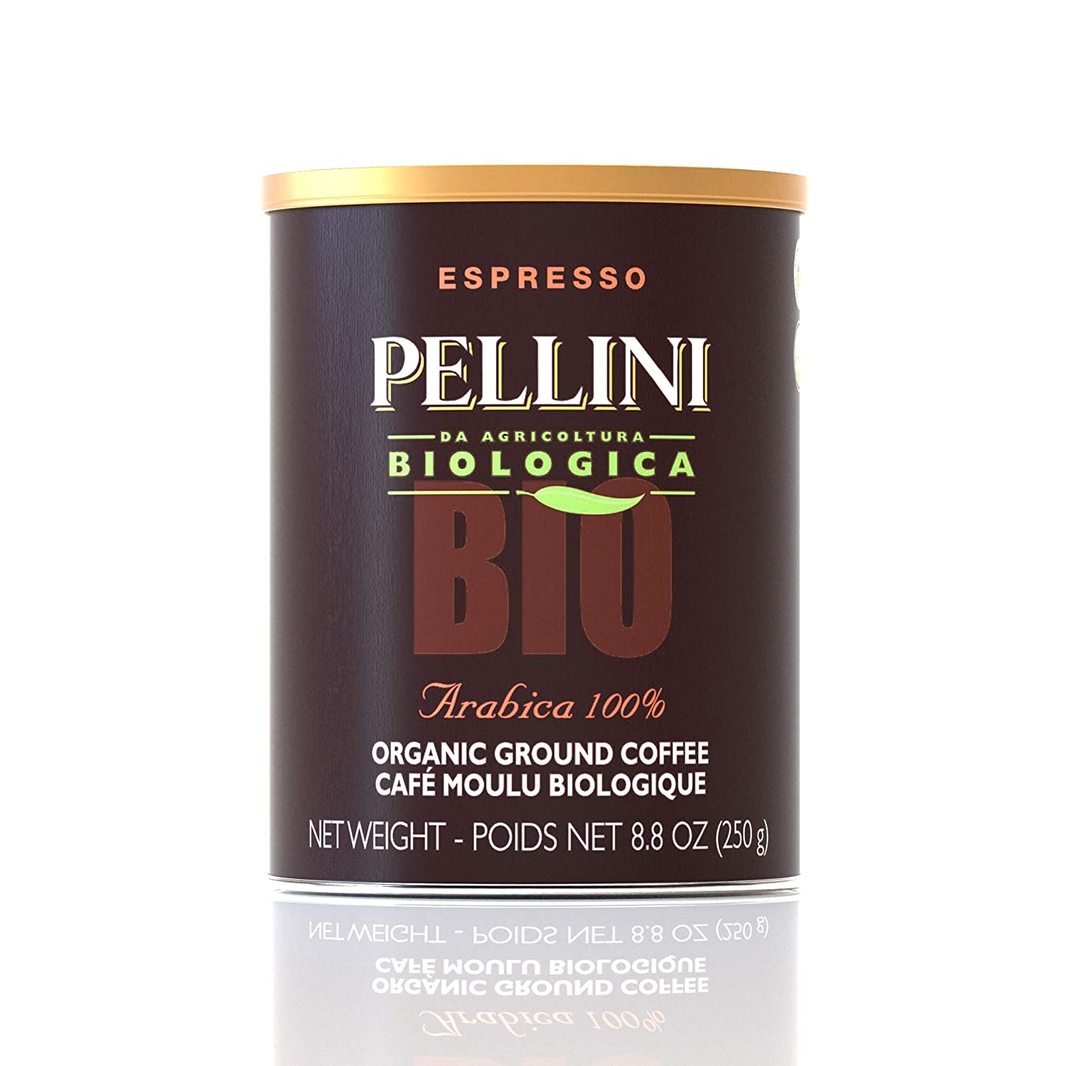 een paar Goed opgeleid animatie Pellini Bio Organic Ground Coffee, 8.8 oz (250g)