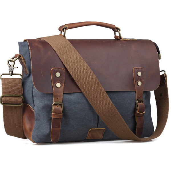 affordable leather messenger bags