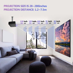Goodee F20 Projection size
