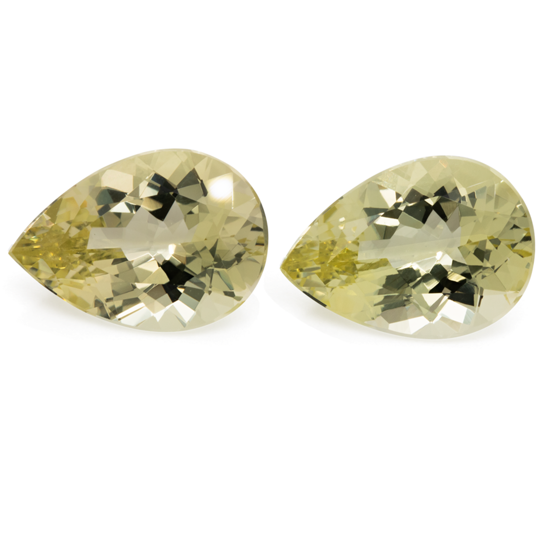 Beryll - gelb, birnform, 13,5x9,5 mm, 7,57 cts, Nr. BY30002