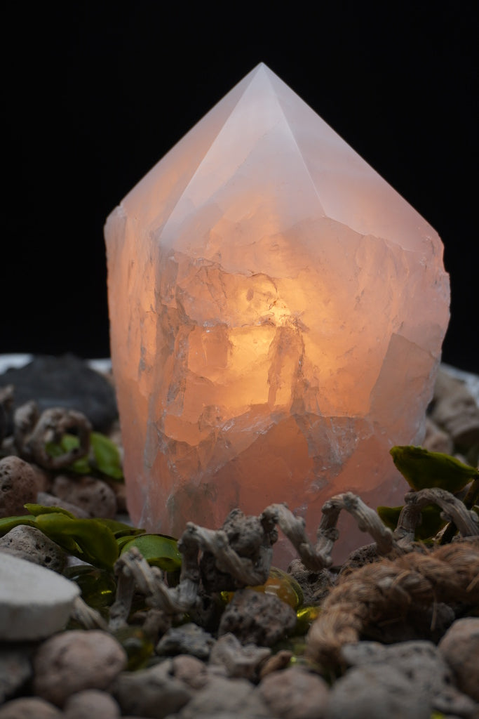 rose quartz lamp benefits