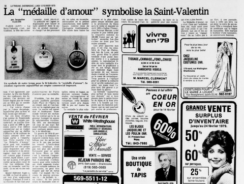 La médaille de l'amour - La tribune