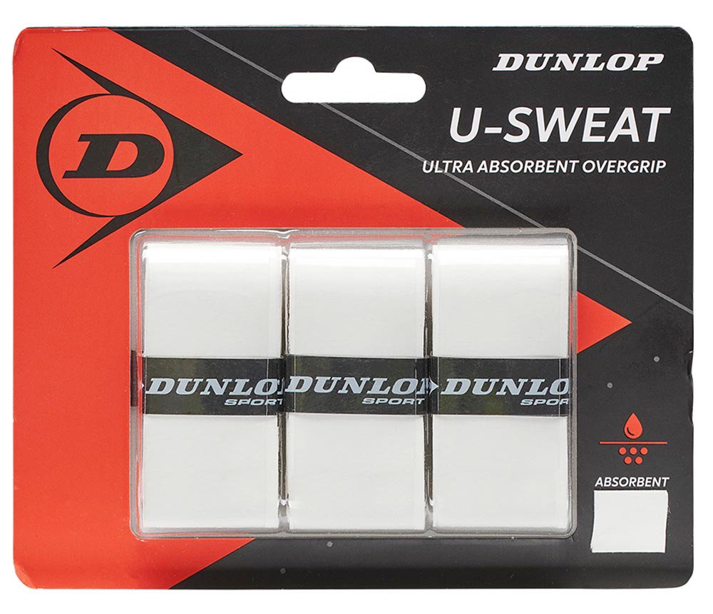 Details about   Dunlop Viperdry Black 3 Pack Ultra Dry Tennis Overgrip Black 