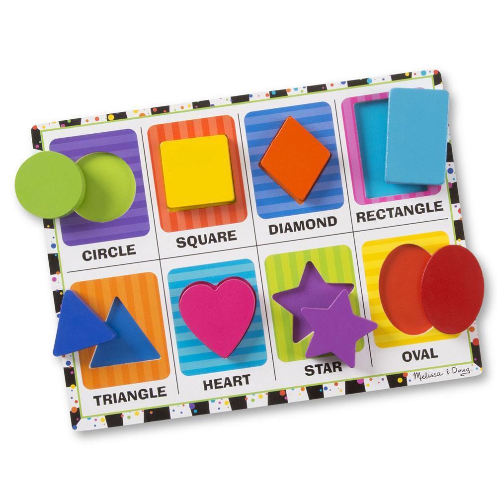 melissa and doug shape puzzle