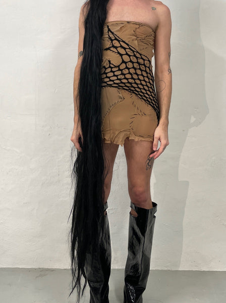 Alectra Rothschild / Masculina FISHNET TUBE DRESS