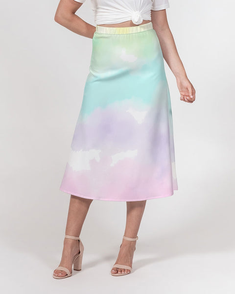 tie-dye skirt