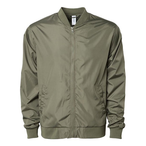 Tayrona Army Green Lightweight Bomber Jacket