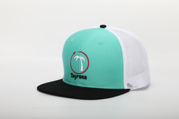 Flatbill snapback hat cap