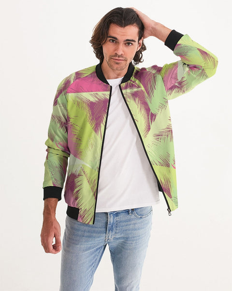 Tayrona Palm Tree Men's Bomber Jacket