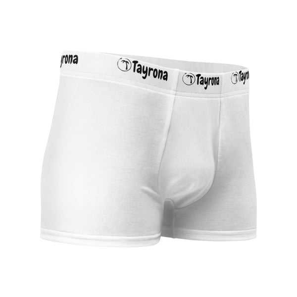 Men's White Boxer Briefs