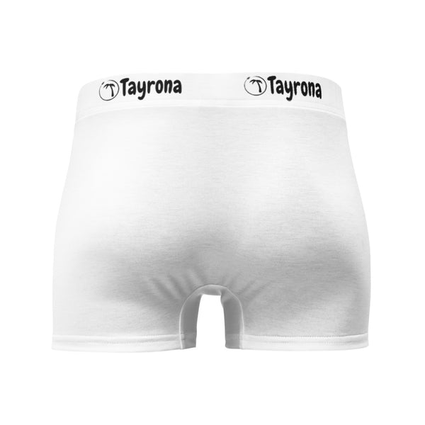 Men's White Boxer Briefs