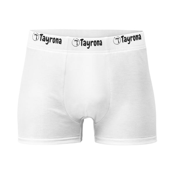 Men's White Boxer Briefs