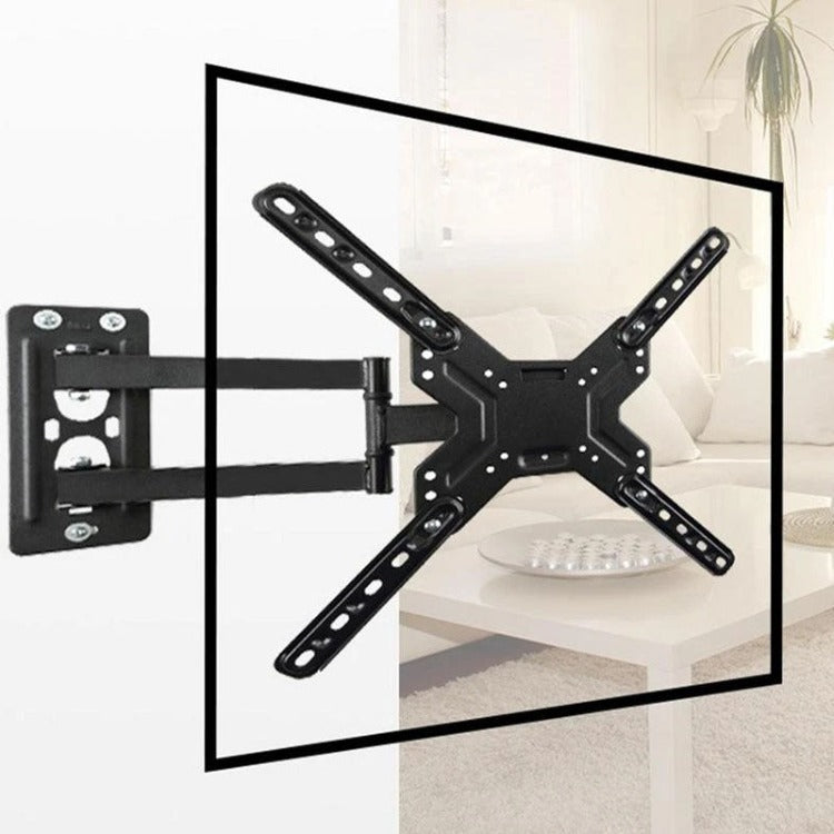 Full Motion Swivel TV Wall Bracket, Adjustable TV Wall Mount, Sturdy TV