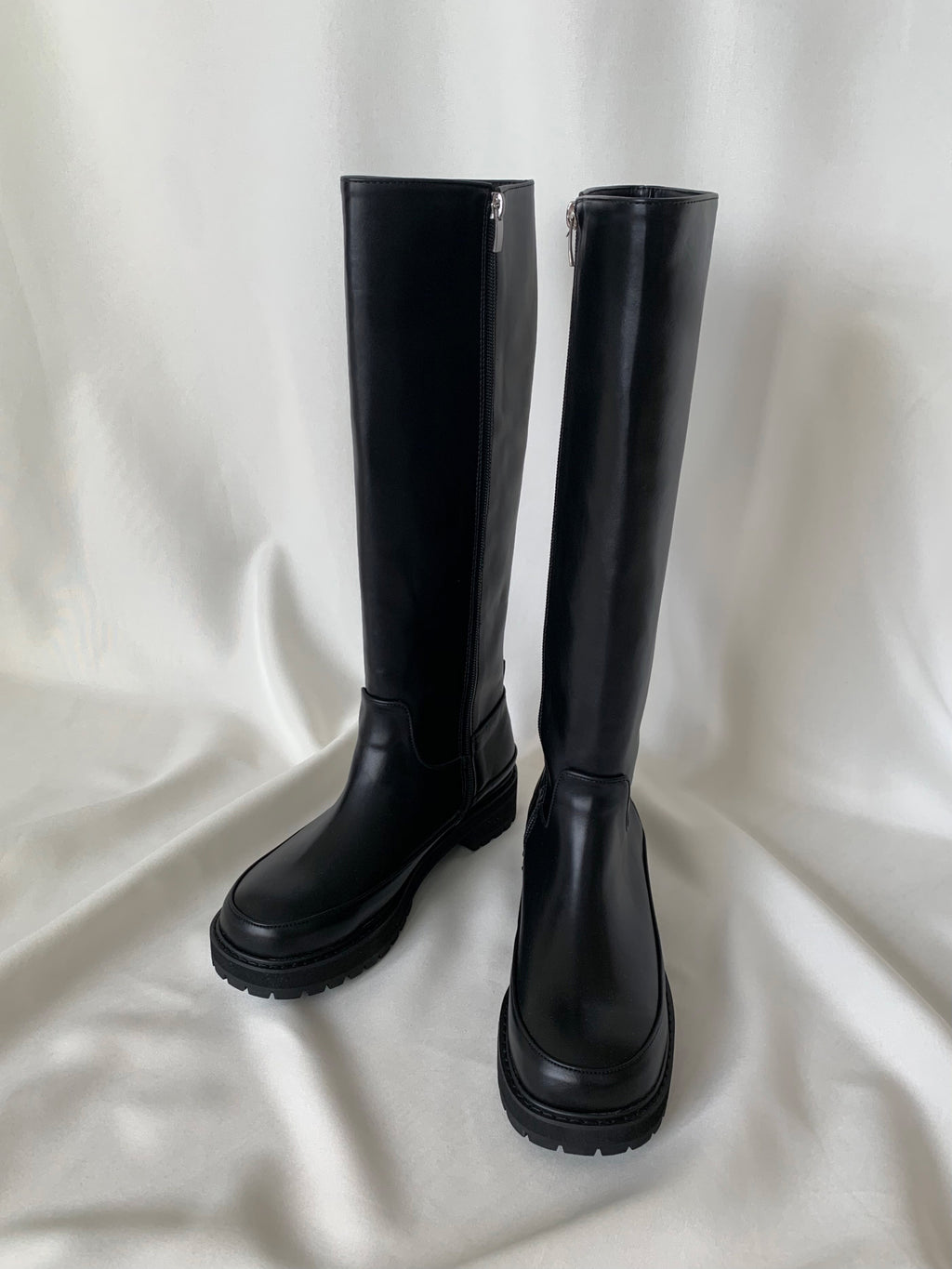 platform long boots