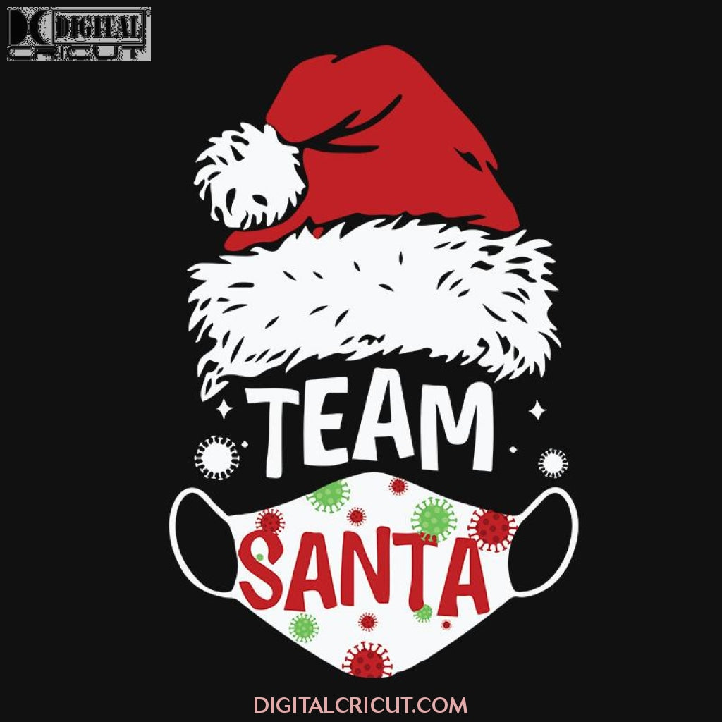 Team Santa Mask Svg, Wine Svg, Santa Svg, Snowman Svg, Christmas Svg