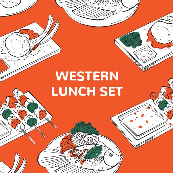 Western Lunch Bento Set 07 April